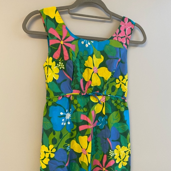 Vintage Hawaiian Maxi Dress Sleeveless Size XS - Picture 2 of 11